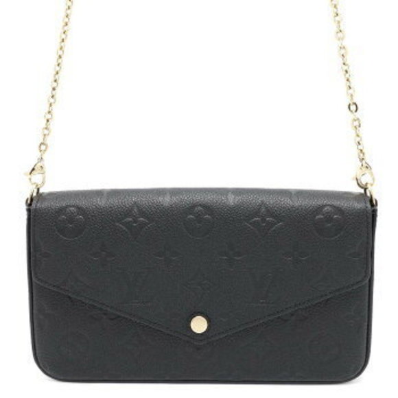Louis Vuitton Empreinte Pochette Felicie Chain Wallet Black - Picture 1 of 8